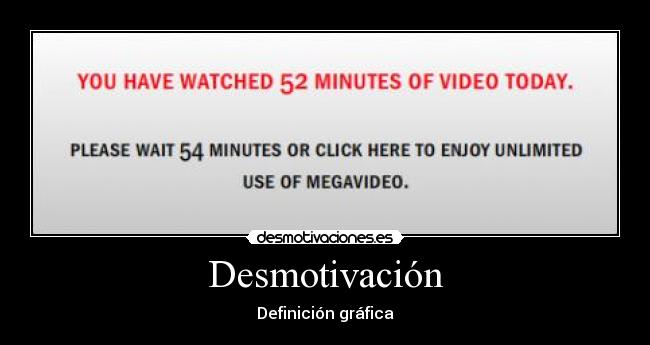 Desmotivación -