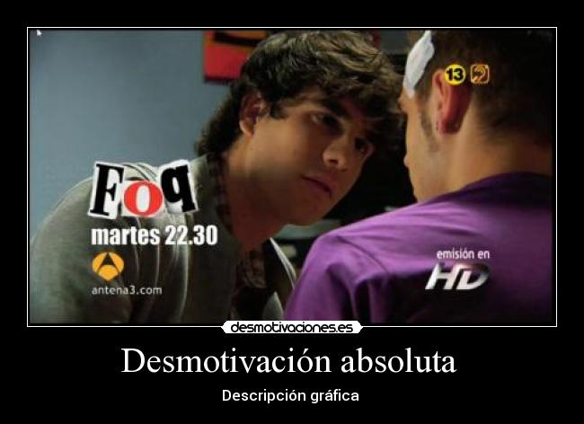 Desmotivación absoluta -