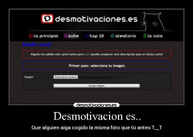 carteles  desmotivaciones