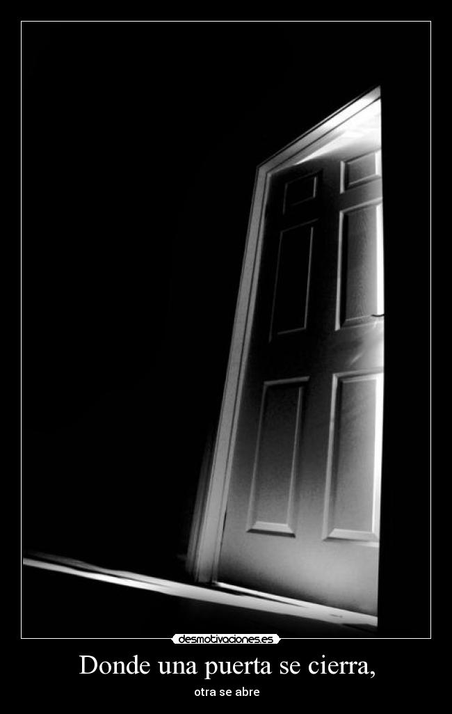 carteles puerta esperanza vida desmotivaciones