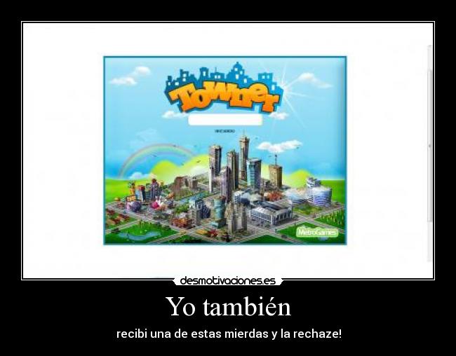 Yo también - recibi una de estas mierdas y la rechaze!