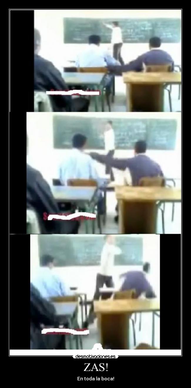 ZAS! - En toda la boca!