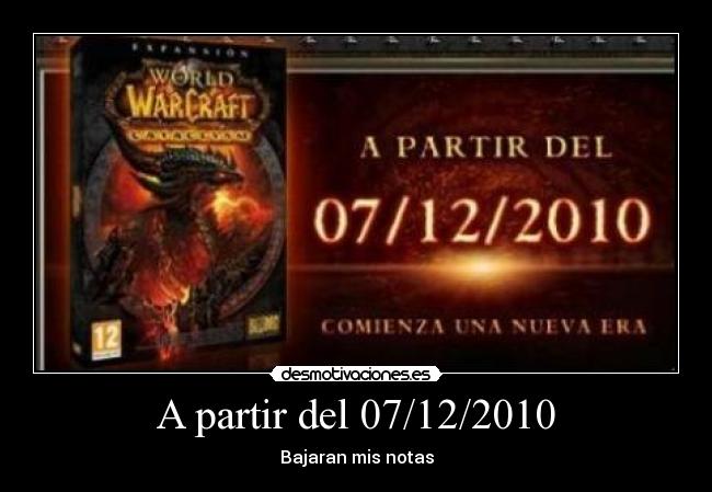 A partir del 07/12/2010 - 