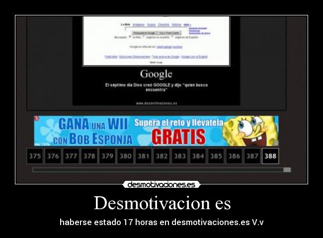 Desmotivacion es - haberse estado 17 horas en desmotivaciones.es V.v