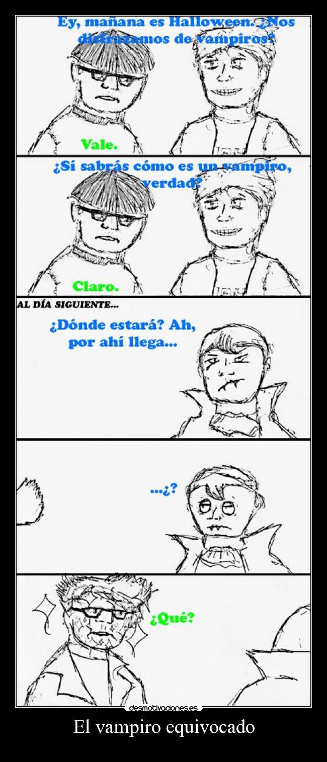 El vampiro equivocado -