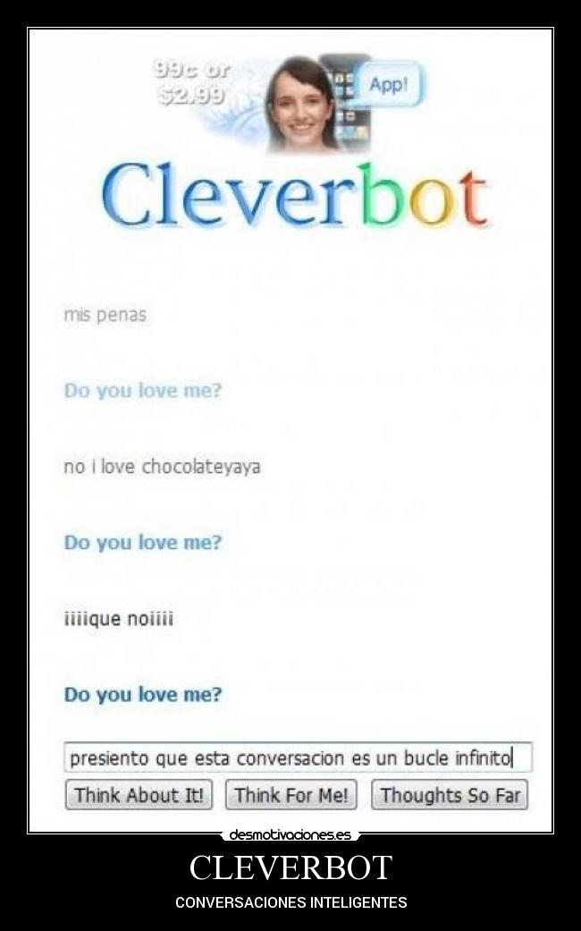 CLEVERBOT - CONVERSACIONES INTELIGENTES