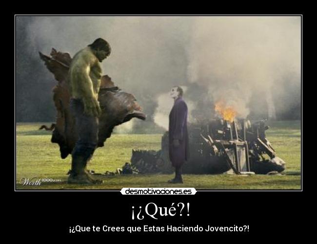 ¡¿Qué?! -