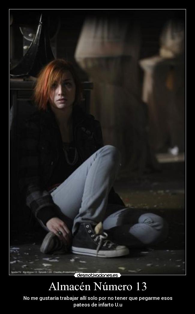 carteles almacen n 13 serie claudia desmotivaciones