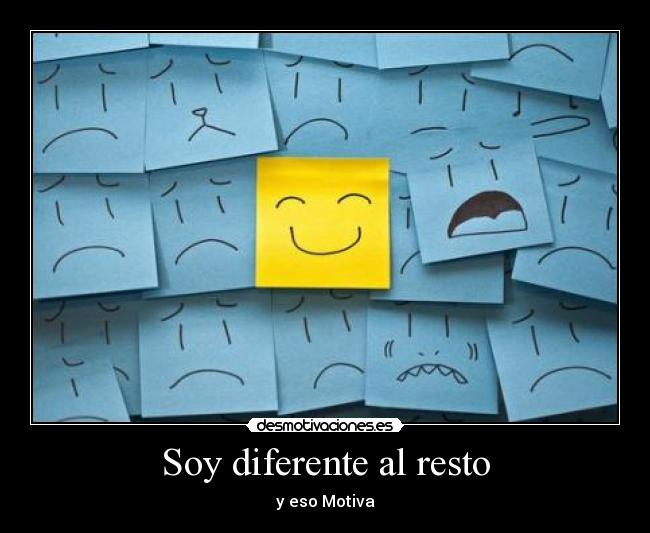 Soy diferente al resto - 