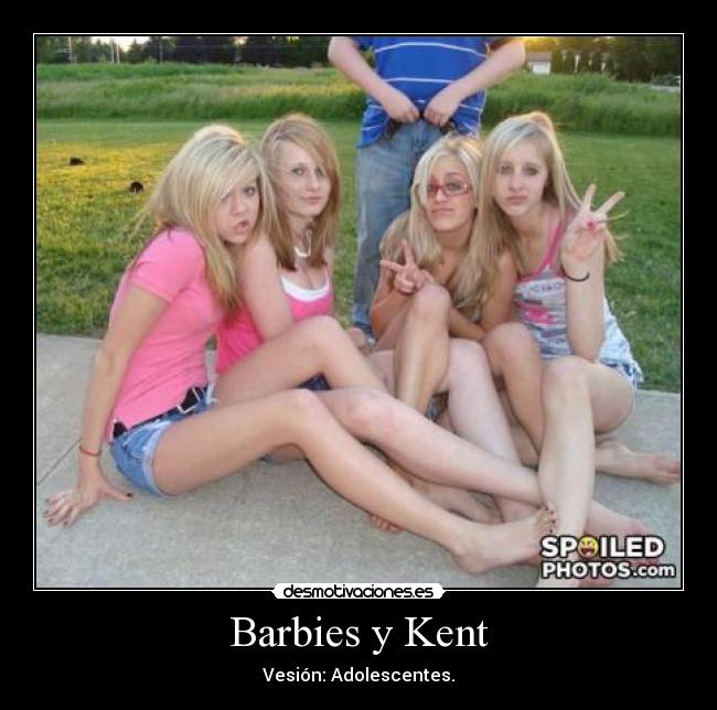 Barbies y Kent -