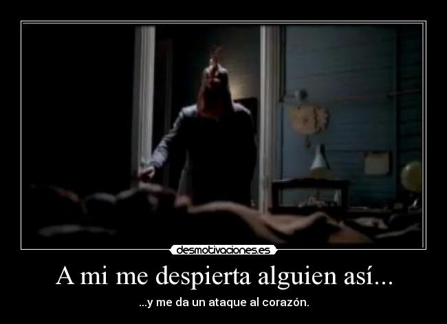 A mi me despierta alguien así... -