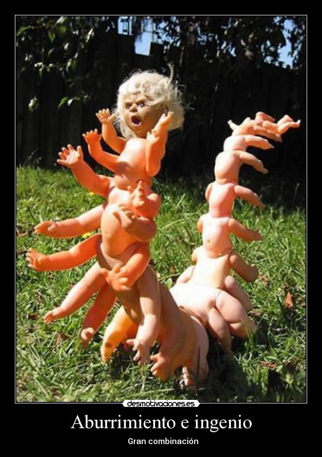 Aburrimiento e ingenio - Gran combinación