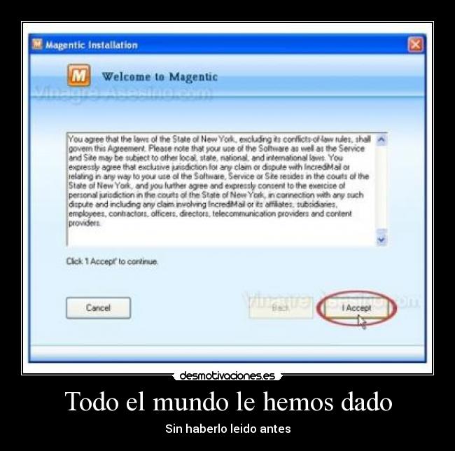 Todo el mundo le hemos dado - 