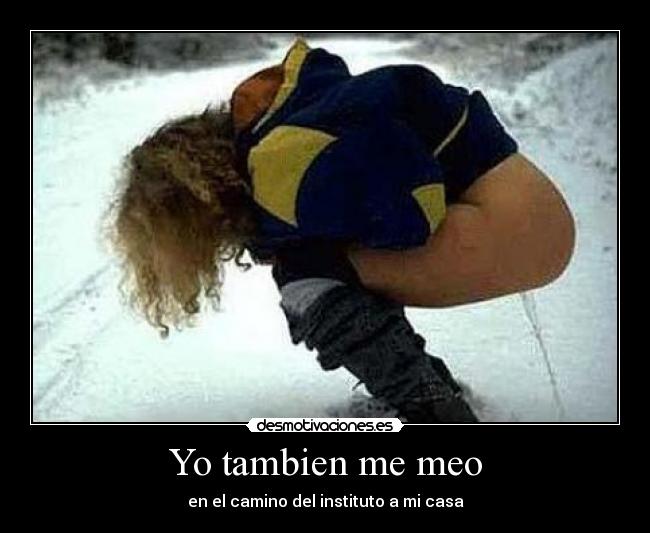 Yo tambien me meo - 