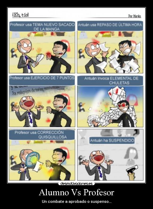 Alumno Vs Profesor -