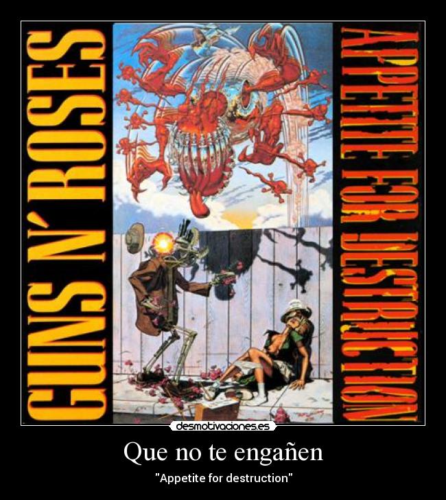 Que no te engañen -