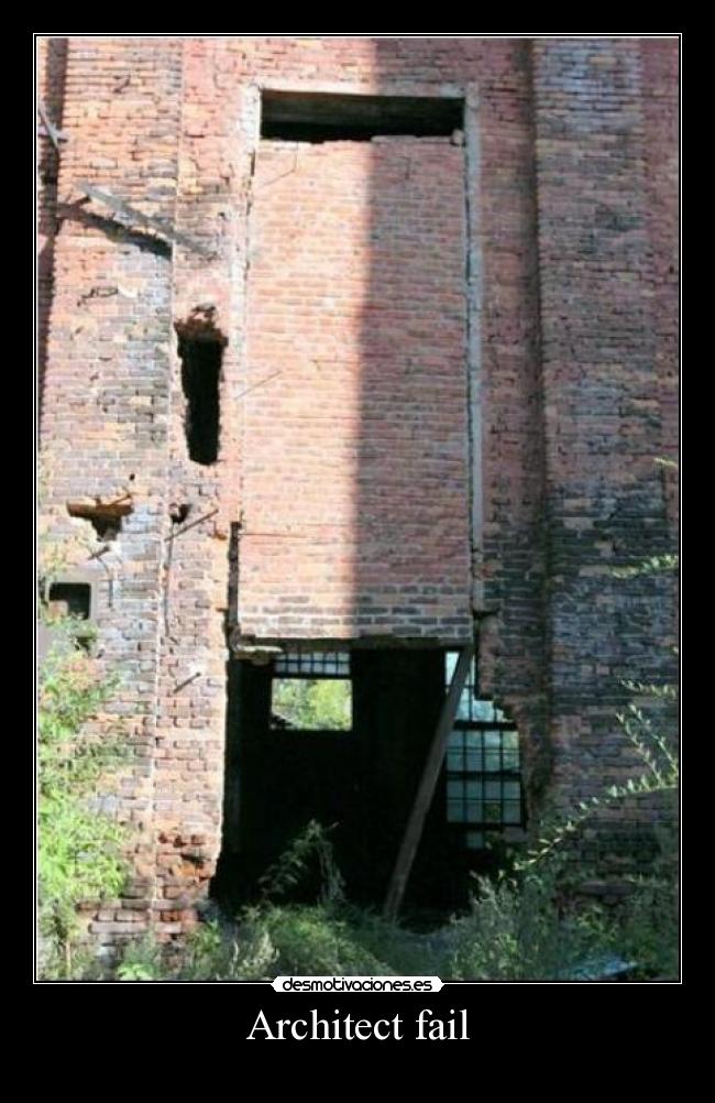 Architect fail -