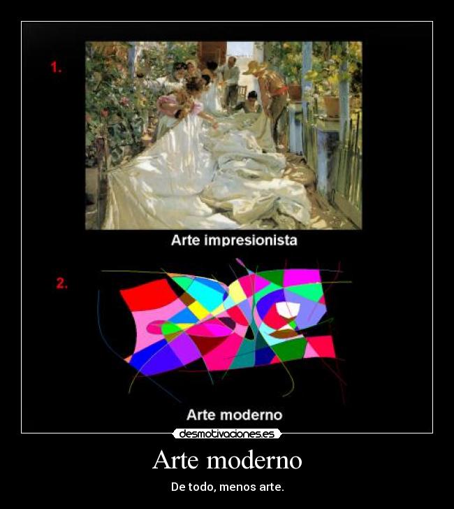 carteles arte arte arte moderno desmotivaciones