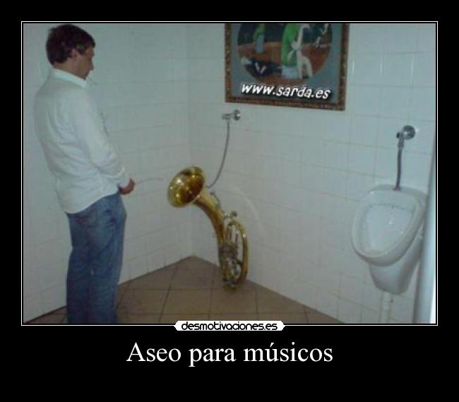 Aseo para músicos -