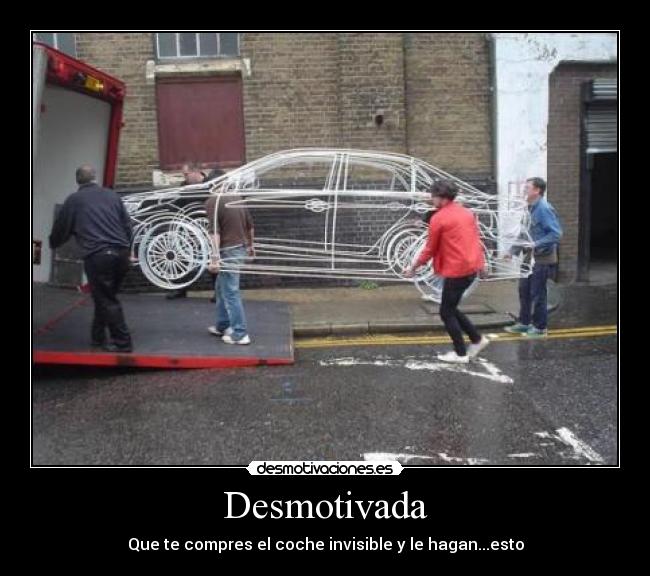 carteles coche invisible robar putada desmotivaciones