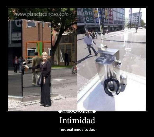 Intimidad - necesitamos todos