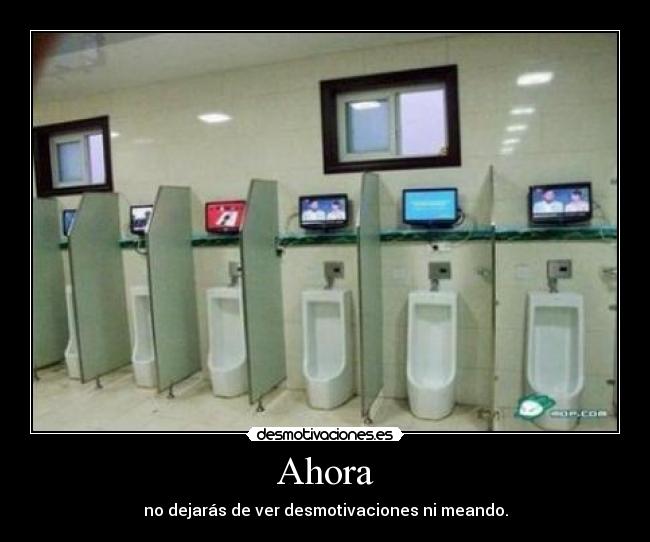 Imágenes y Carteles de BANOS Pag. 42 | Desmotivaciones