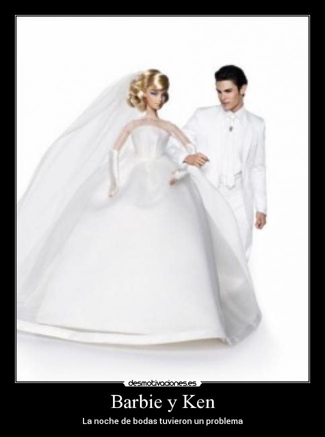 Barbie y Ken - La noche de bodas tuvieron un problema