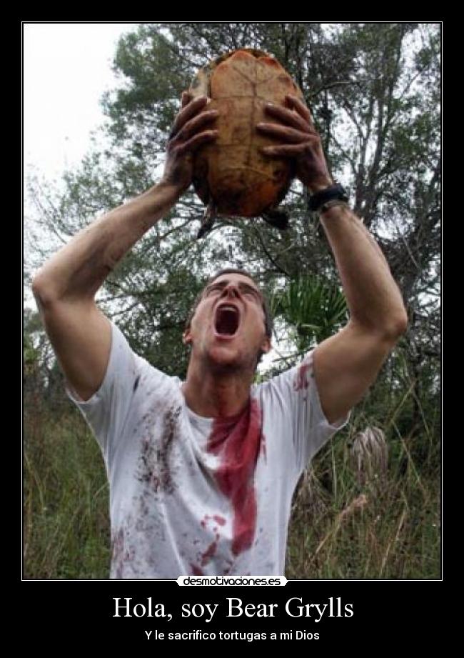 Hola, soy Bear Grylls - 