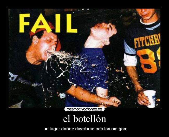 el botellón -
