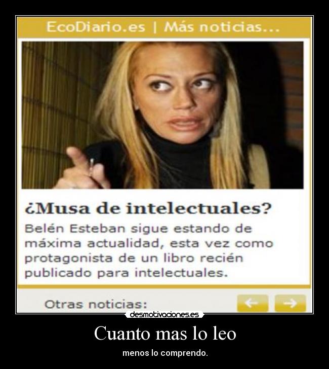 carteles belen estaban libro intelectuales desmotivaciones