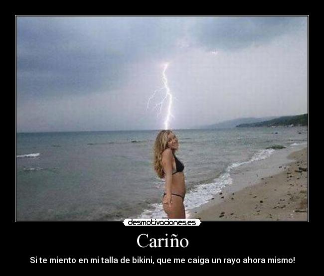 carteles ekatiia carino talla bikini mentira rayo desmotivaciones