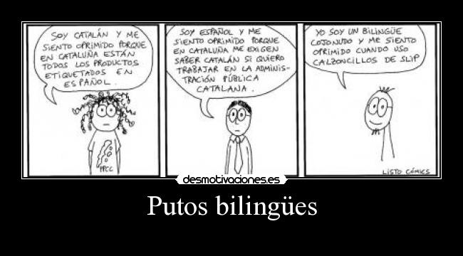 Putos bilingües -
