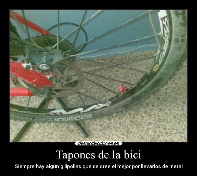 Tapones de la bici -