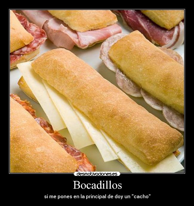 Bocadillos - 
