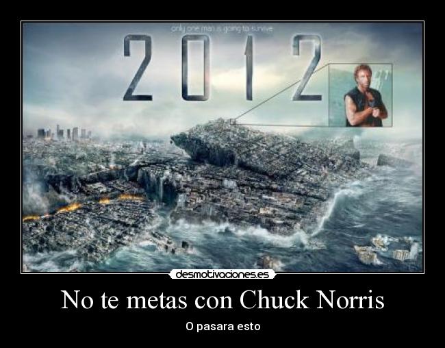 No te metas con Chuck Norris -