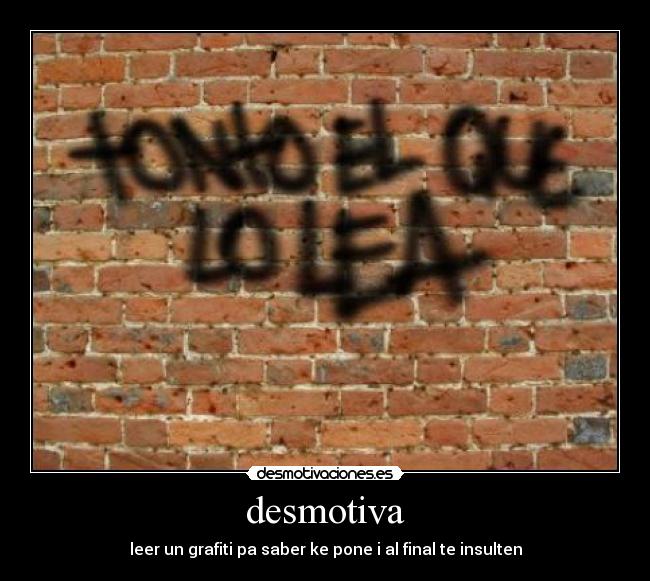 desmotiva -