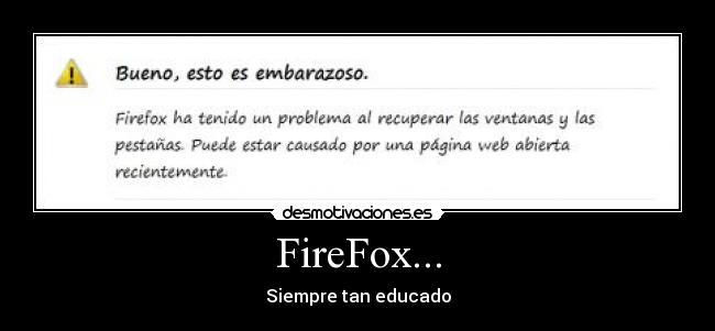 FireFox... -
