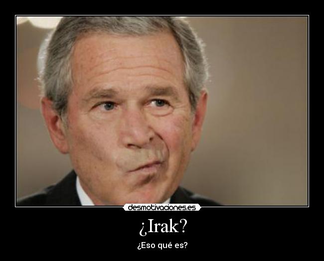 ¿Irak? -