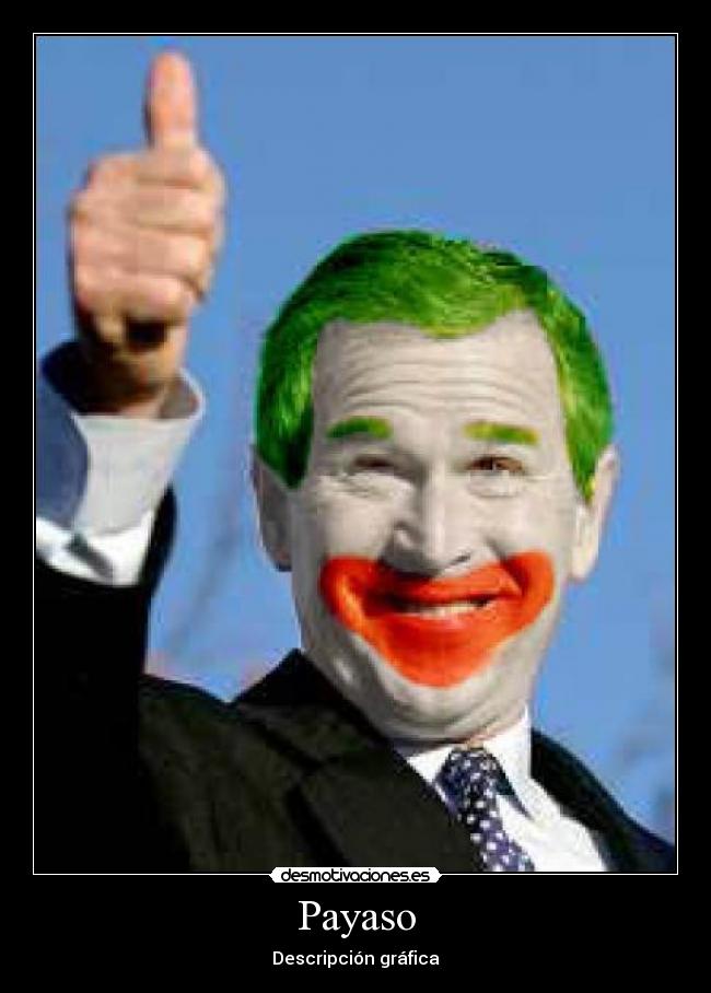 Payaso - Descripción gráfica