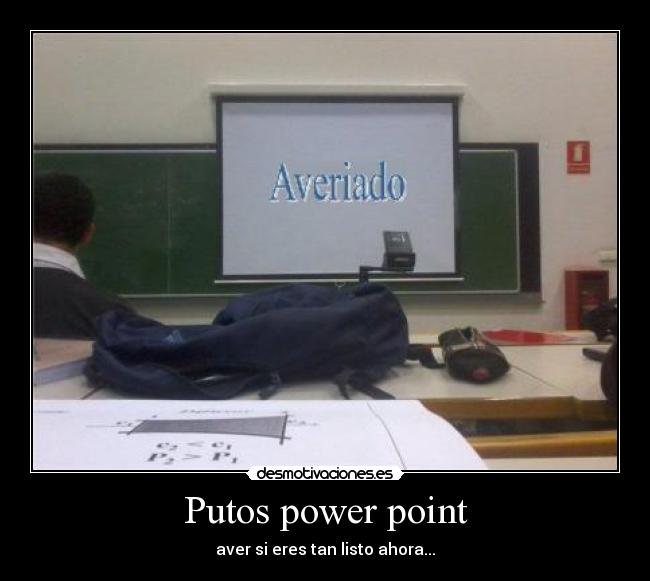 Putos power point - 