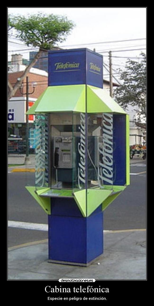 Cabina telefónica -
