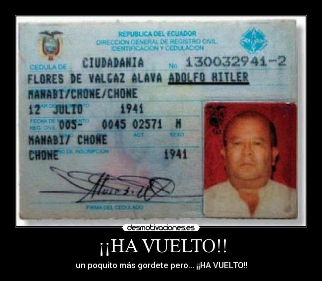 ¡¡HA VUELTO!! - un poquito más gordete pero... ¡¡HA VUELTO!!