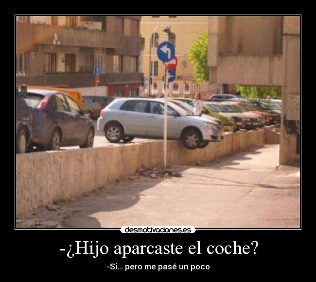 carteles coche planblive desmotivaciones