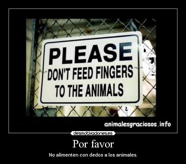 Por favor -