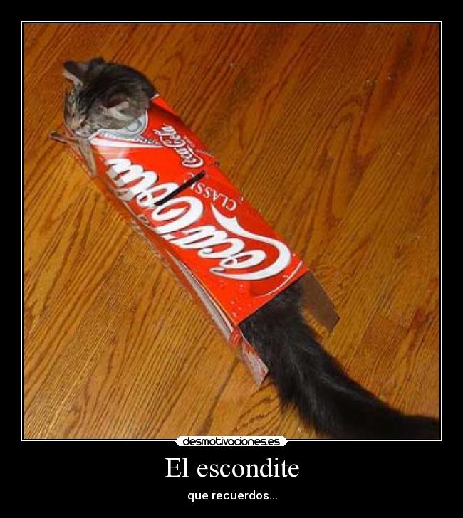 El escondite - que recuerdos...