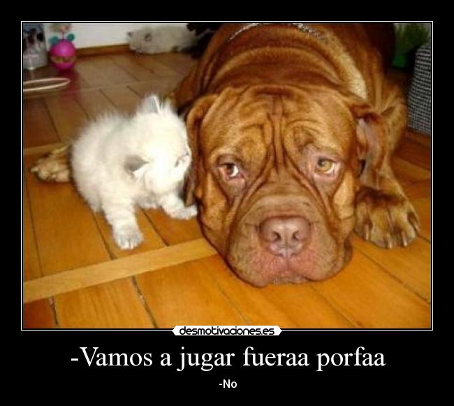 -Vamos a jugar fueraa porfaa - -No