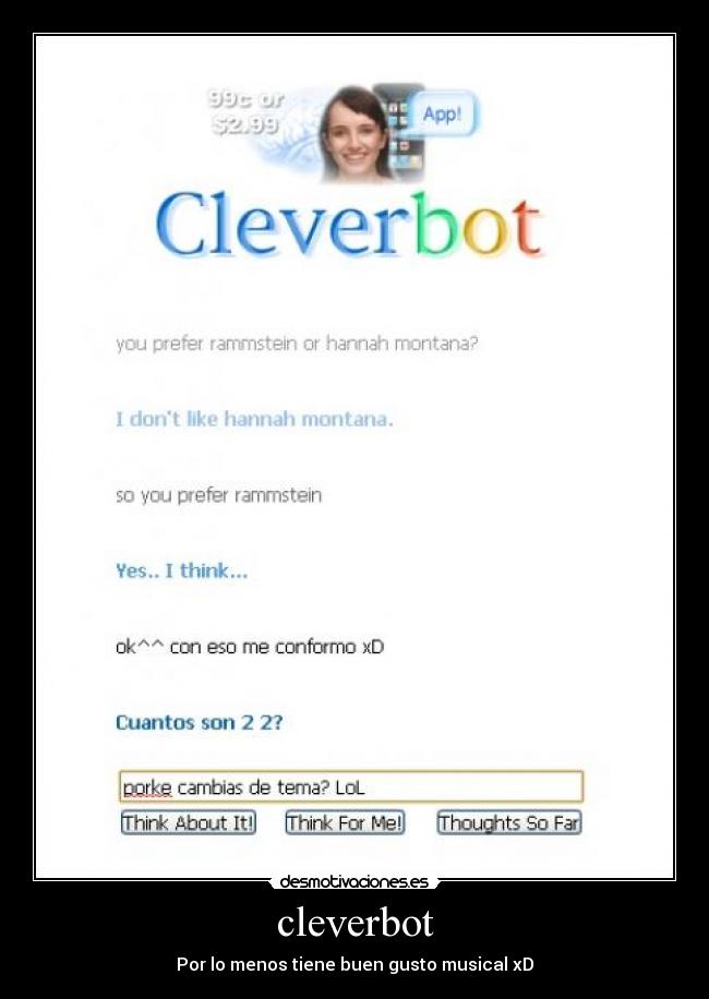cleverbot -