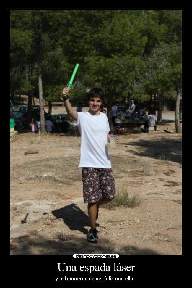 carteles tonto tonto con espada laser javi javi castillo espada laser desmotivaciones