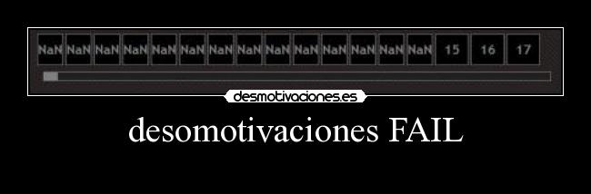 carteles fail miedo desmotivaciones