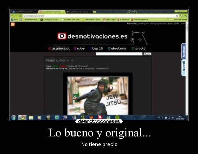 Lo bueno y original... - No tiene precio